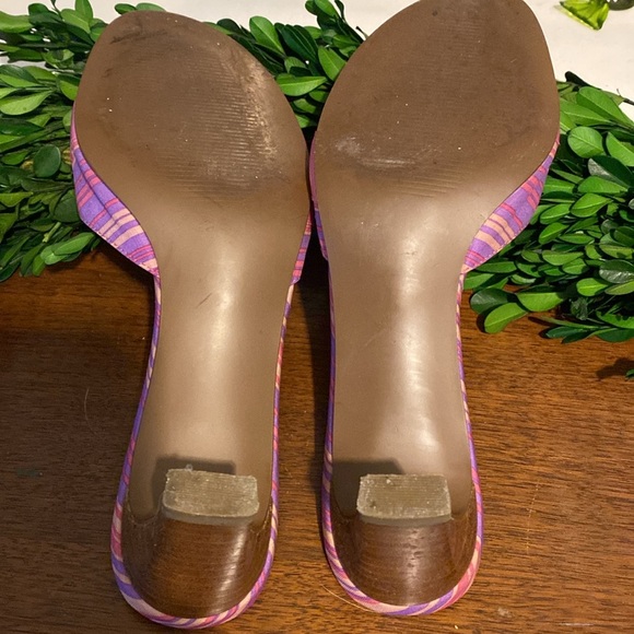 Pink kitten heel shoes with bow size 6 - Picture 2 of 6